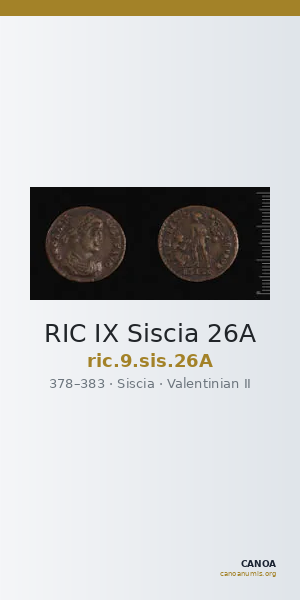 RIC IX Siscia 26A — CANOA