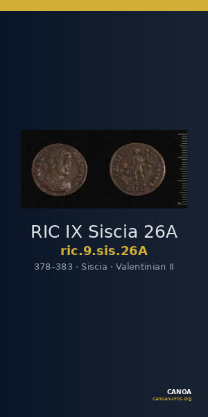 RIC IX Siscia 26A — CANOA