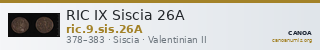 RIC IX Siscia 26A — CANOA