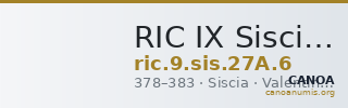 RIC IX Siscia 27A: Subtype 6 — CANOA