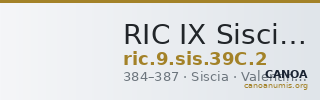 RIC IX Siscia 39C: Subtype 2 — CANOA