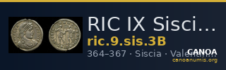 RIC IX Siscia 3B — CANOA