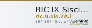 RIC IX Siscia 7A: Subtype i — CANOA
