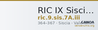 RIC IX Siscia 7A: Subtype iii — CANOA