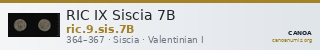 RIC IX Siscia 7B — CANOA