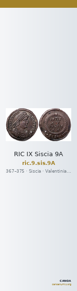 RIC IX Siscia 9A — CANOA
