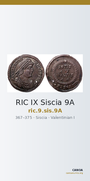RIC IX Siscia 9A — CANOA