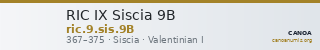 RIC IX Siscia 9B — CANOA