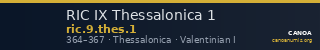 RIC IX Thessalonica 1 — CANOA
