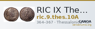 RIC IX Thessalonica 10A — CANOA