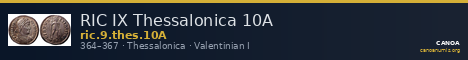 RIC IX Thessalonica 10A — CANOA