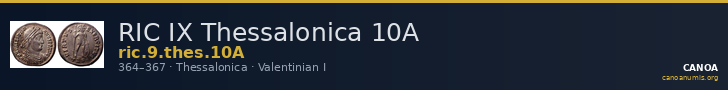 RIC IX Thessalonica 10A — CANOA