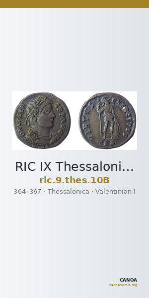 RIC IX Thessalonica 10B — CANOA