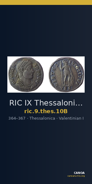 RIC IX Thessalonica 10B — CANOA