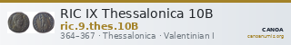 RIC IX Thessalonica 10B — CANOA