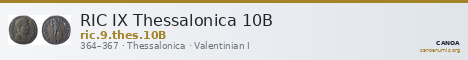 RIC IX Thessalonica 10B — CANOA