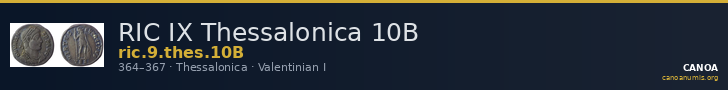 RIC IX Thessalonica 10B — CANOA