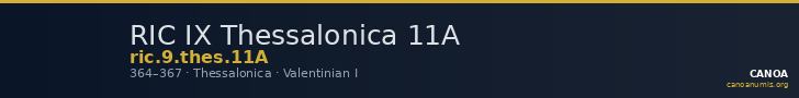 RIC IX Thessalonica 11A — CANOA