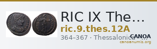 RIC IX Thessalonica 12A — CANOA