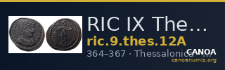 RIC IX Thessalonica 12A — CANOA