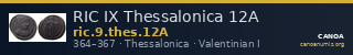 RIC IX Thessalonica 12A — CANOA