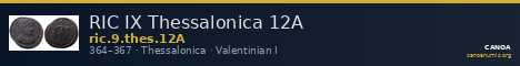 RIC IX Thessalonica 12A — CANOA