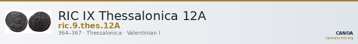RIC IX Thessalonica 12A — CANOA