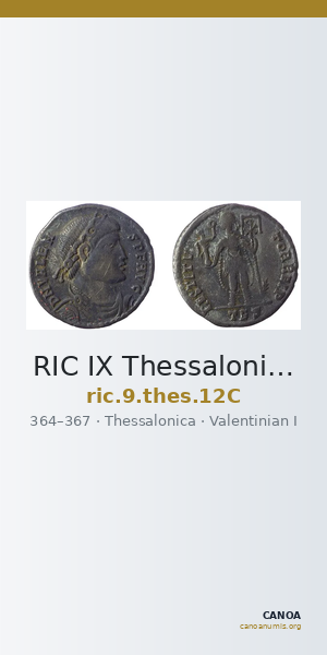 RIC IX Thessalonica 12C — CANOA