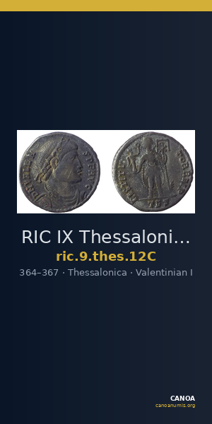 RIC IX Thessalonica 12C — CANOA