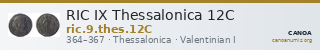 RIC IX Thessalonica 12C — CANOA