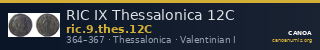 RIC IX Thessalonica 12C — CANOA