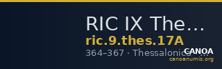 RIC IX Thessalonica 17A — CANOA