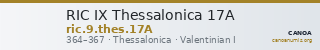 RIC IX Thessalonica 17A — CANOA