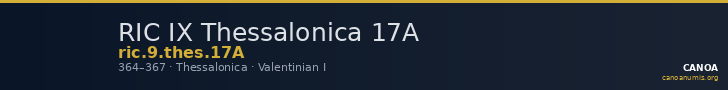 RIC IX Thessalonica 17A — CANOA
