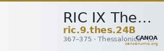 RIC IX Thessalonica 24B — CANOA