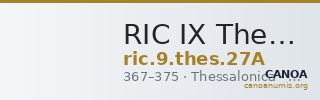 RIC IX Thessalonica 27A — CANOA