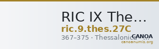 RIC IX Thessalonica 27C — CANOA