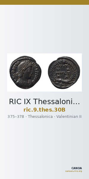 RIC IX Thessalonica 30B — CANOA