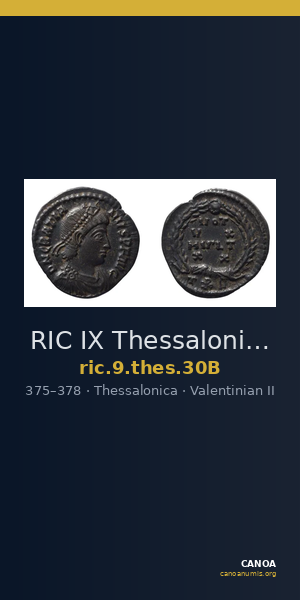 RIC IX Thessalonica 30B — CANOA