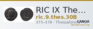 RIC IX Thessalonica 30B — CANOA