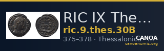 RIC IX Thessalonica 30B — CANOA