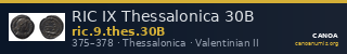 RIC IX Thessalonica 30B — CANOA