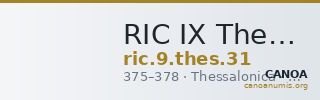RIC IX Thessalonica 31 — CANOA