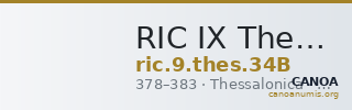 RIC IX Thessalonica 34B — CANOA