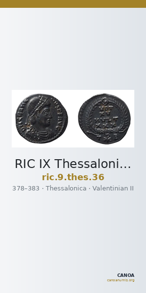 RIC IX Thessalonica 36 — CANOA