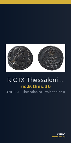 RIC IX Thessalonica 36 — CANOA