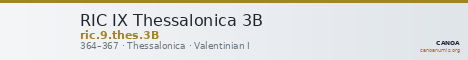 RIC IX Thessalonica 3B — CANOA