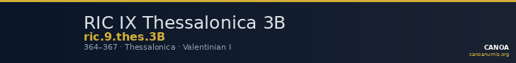 RIC IX Thessalonica 3B — CANOA