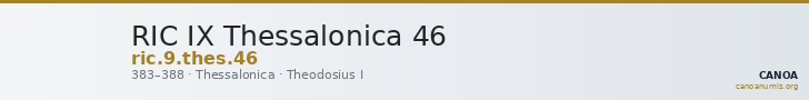 RIC IX Thessalonica 46 — CANOA