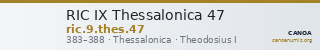 RIC IX Thessalonica 47 — CANOA